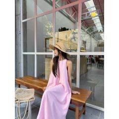 Đầm Nữ Maxi Đi Biển Freesize Dáng Bí Dễ Thương - GINIS DRESS - GOÛT DE JUN
