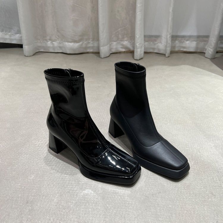 Boot Da Bóng Khóa Bên Hông Gót Vương 7p fullbox - Goût De Jun