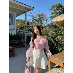 Chân Váy Nữ Kaki Ngắn Form Xòe Hot Trend  - CEENI SKIRT - GOÛT DE JUN
