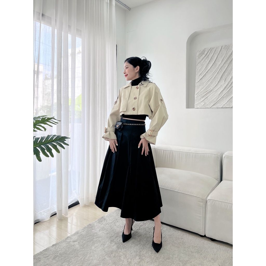GOÛT DE JUN - Chân váy nữ dáng dài - Picha Skirt