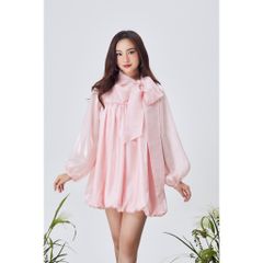 Đầm Nữ Babydoll Dáng Bí Tay Dài Hot Trend - LINA DRESS - GOÛT DE JUN