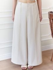 Gout De Jun Set Bộ Nữ Áo Hai Dây Quần Ống Rộng Linen YAMAL Set Áo Quần Nữ Sang Trọng FGBA2606145