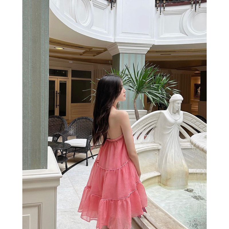 GOÛT DE JUN - Đầm Cổ Yếm Hở Lưng  - ALITA DRESS