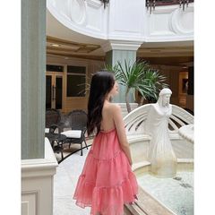GOÛT DE JUN - Đầm Cổ Yếm Hở Lưng  - ALITA DRESS