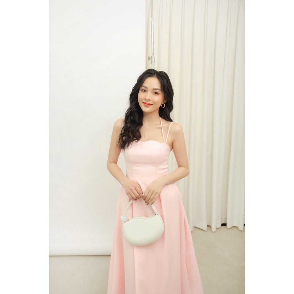 Đầm Dự Tiện 2 Dây Thanh Lịch ISA DRESS - GOÛT DE JUN