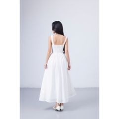 Đầm Nữ Thiết Kế Hai Dây Dự Tiệc Thắt Eo Tôn Dáng Xòe Sang Trọng - LOUISE DRESS - GOÛT DE JUN