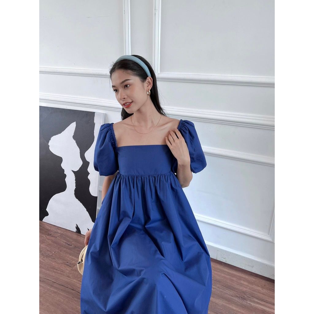GOÛT DE JUN - Đầm dài babydoll tay bồng - Austin Dress