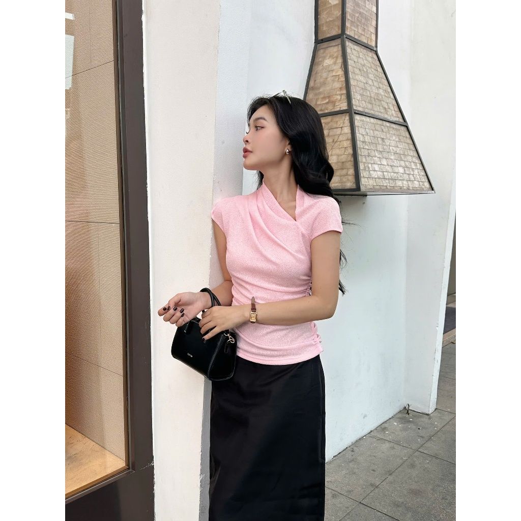 Chân Váy Nữ Form Dài Basic Dễ Phối Đồ - SANDRO SKIRT - GOÛT DE JUN