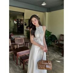 Đầm Nữ Thiết Kế Thắt Dây Form Dài Tôn Dáng- EMRI DRESS - GOÛT DE JUN