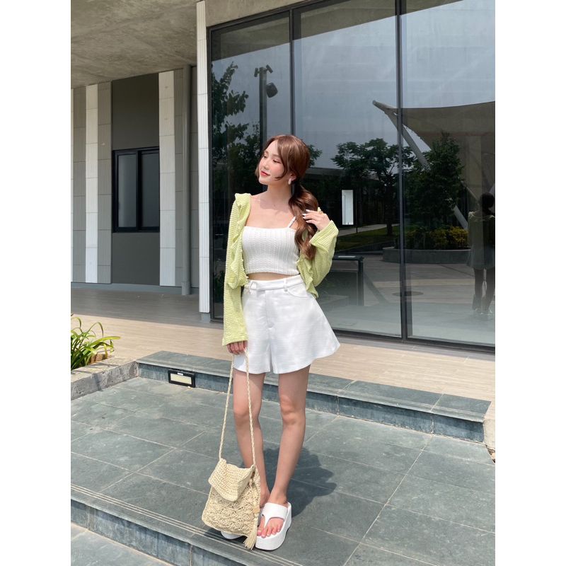 Quần Shorts Lưng Cao Cơ Bản Vian Shorts - GOÛT DE JUN