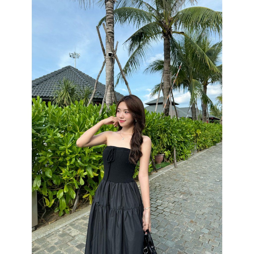 Đầm Nữ Đi Tiệc Thiết Kế Cúp Ngực Form Xoè Nhè Nhàng  - SLYN DRESS - GOÛT DE JUN