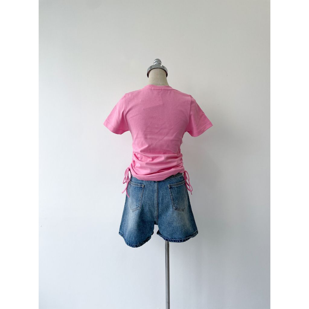 Quần Short Jean Nữ Ngắn Lưng Cao - SUME SHORT- GOÛT DE JUN