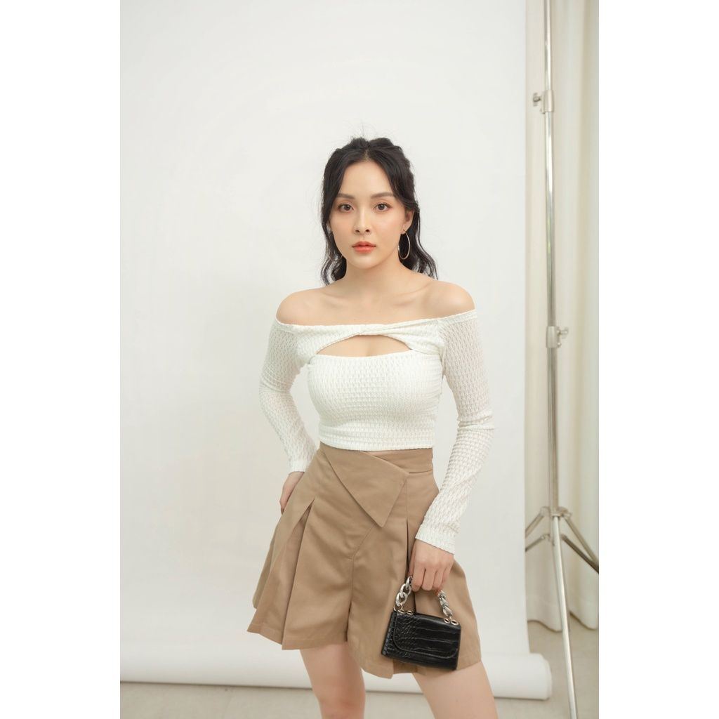 Quần Shorts Nữ Lưng Cao TIELA SHORTS - Goût De Jun