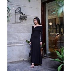 Đầm Body Nữ Trễ Vai Tôn Dáng Form Dài - RAZIN DRESS - GOÛT DE JUN