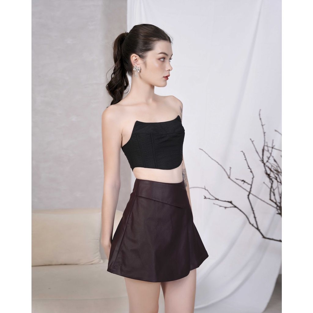 GOÛT DE JUN - Áo croptop cúp ngực -TONNA TOP