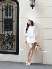 Đần Nữ TRIXSYN Dáng Ngắn Xòe Nữ Tính GOÛT DE JUN
