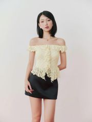 Chân Váy Nữ CLEOSI Form Ngắn Basic GOÛT DE JUN