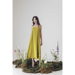 Đầm Lụa Hai Dây Dáng Dài Maxi Trơn RYDA DRESS - GOÛT DE JUN