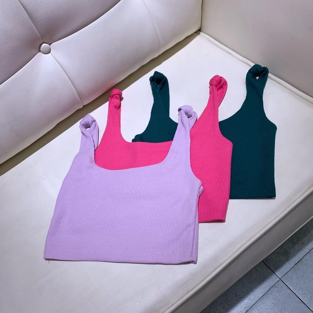 GOÛT DE JUN - Áo croptop thun dây cột kiểu - Koma Top