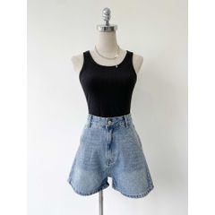 Quần Short Jean Nữ Ngắn Lưng Cao - SUME SHORT- GOÛT DE JUN