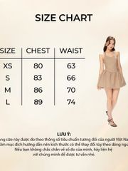 Đầm Nữ OSWYN Hai Dây Đính Nơ Nữ Tính GOÛT DE JUN