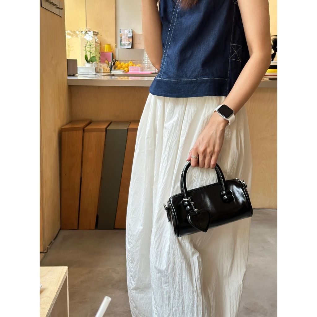 Túi Xách Bánh Mì Dáng Hộp Retro, Túi Đeo Vai Nữ, Túi Kẹp Nách Hot Trend