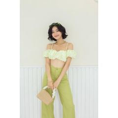 GOÛT DE JUN - Áo croptop bra - Byka Top
