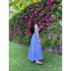 Đầm Nữ Hai Dây Maxi Đi Biển Nhún Eo Tôn Dáng - ROMIS DRESS - GOÛT DE JUN