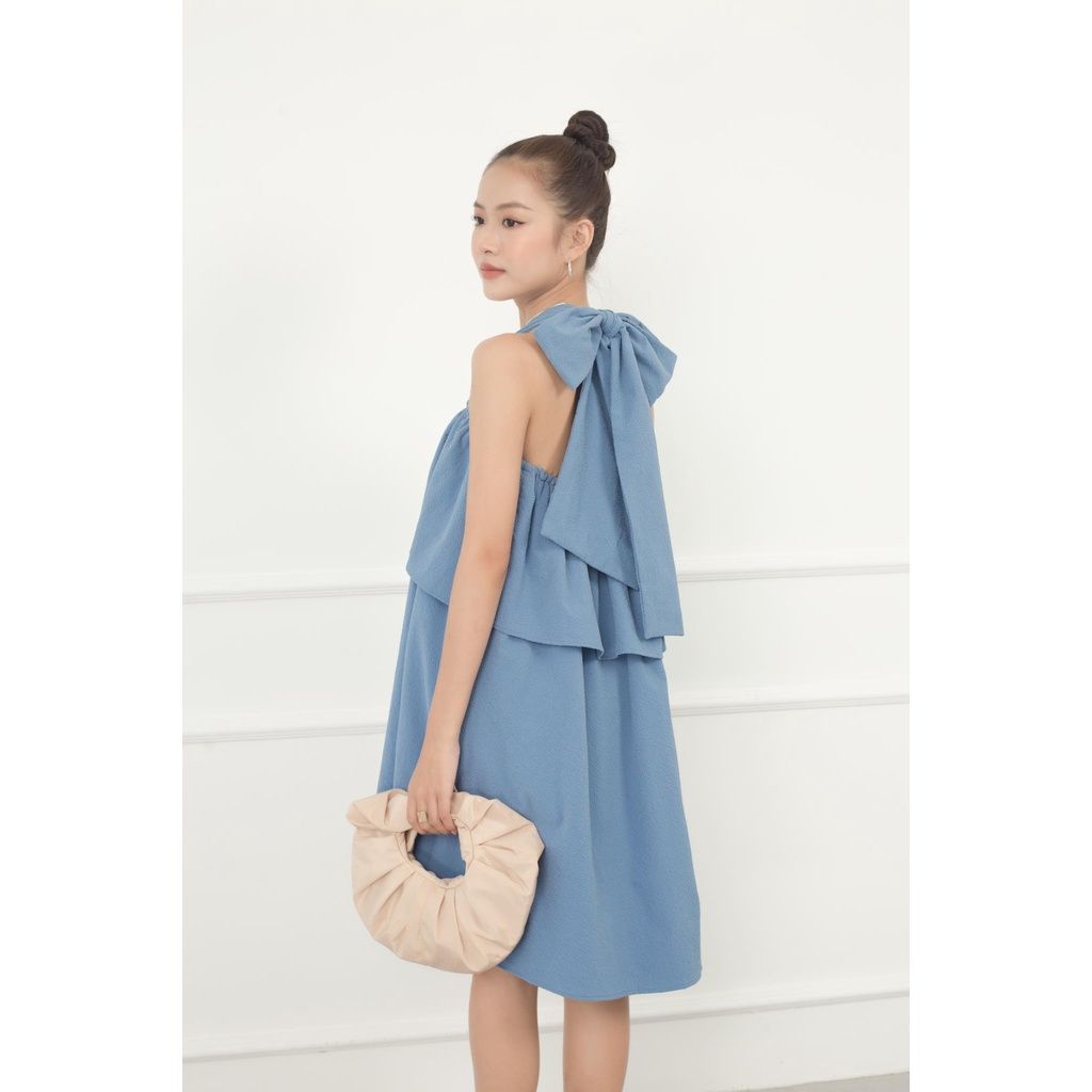 GOÛT DE JUN - Đầm babydoll cột nơ cổ - Jany Dress