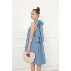 GOÛT DE JUN - Đầm babydoll cột nơ cổ - Jany Dress