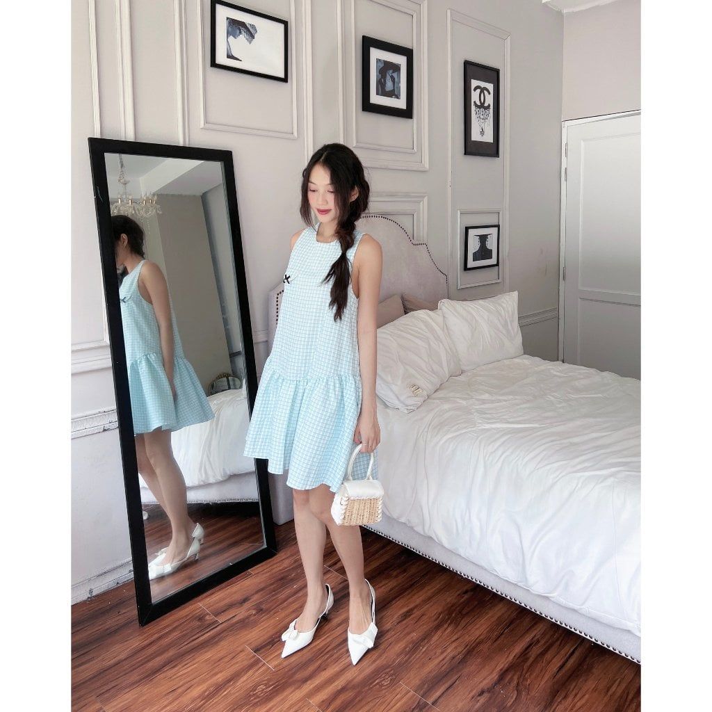 Đầm Nữ Dáng Xoè Ngắn Bánh Bèo Dễ Thương - KEING DRESS - GOÛT DE JUN