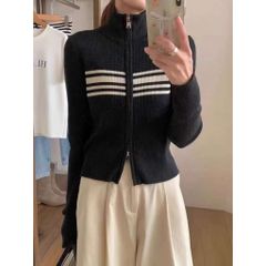 Áo Khoác Cardigan Dệt Kim Freesize Tay Dài - FAYE TOP -  GOÛT DE JUN