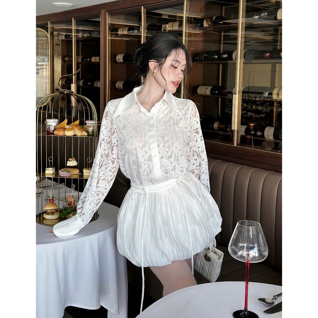 Chân Váy Nữ Thiết Kế Dáng Bí Xếp Li Năng Động - SWANY SKIRT - GOÛT DE JUN