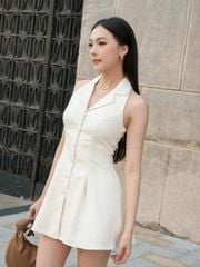 Đầm Nữ TYBALT Cổ Yếm Dáng Xoè Nữ Tính GOÛT DE JUN