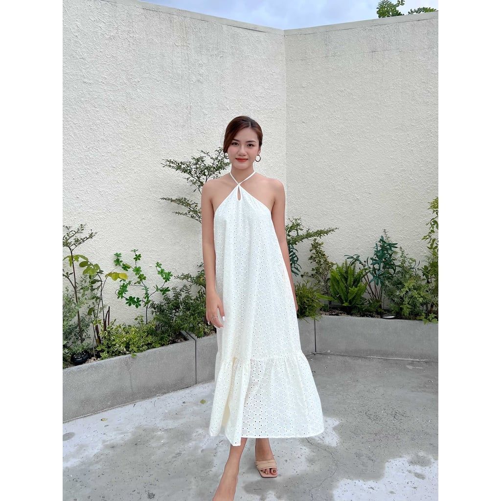 GOÛT DE JUN - Đầm nữ cổ yếm dáng đuôi cá  - Jina Dress
