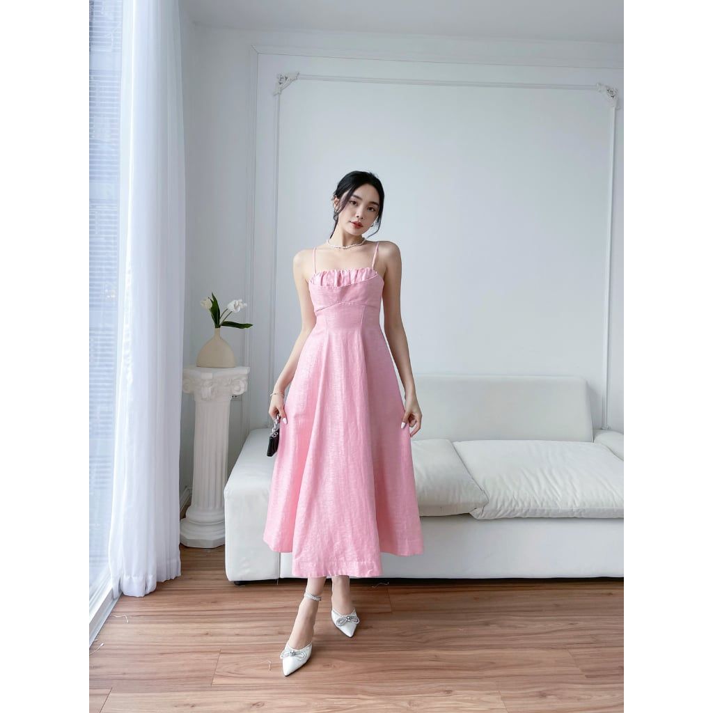 Đầm Nữ 2 Dây Nhẹ Nhàng Nữ Tính RITA DRESS - GOÛT DE JUN