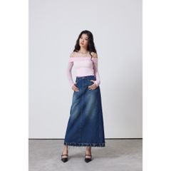 Áo Trễ Vai Tay Dài Ren Hoa Nhí Thời Trang Cho Nữ - JUDY TOP - GOÛT DE JUN