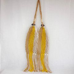 Túi luới đi biển phong cách Vintage mẫu đan lưới size to hột mua hè - Goût De Jun