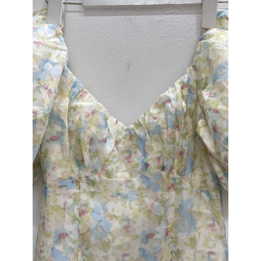 GOÛT DE JUN - Đầm hoa tay bồng - Elio Dress