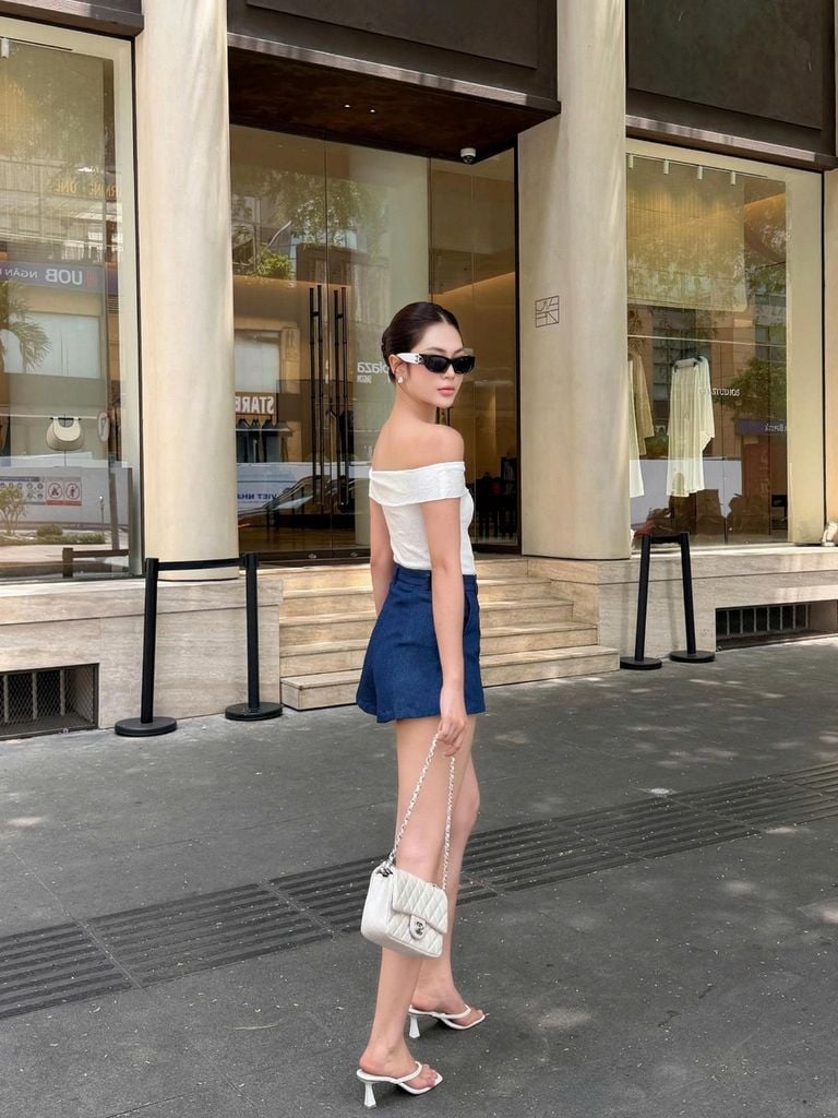 Quần Short Nữ TICLEN Lưng Cao Basic Tôn Dáng GOÛT DE JUN