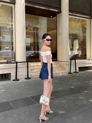 Quần Short Nữ TICLEN Lưng Cao Basic Tôn Dáng GOÛT DE JUN