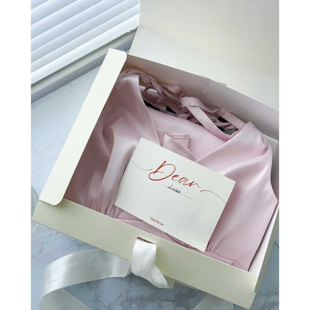Hộp Quà Tặng Tự Gấp Thắt Nơ Xinh Xắn - GOÛT DE JUN