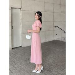 Đầm Nữ Tay Phồng Dáng Dài Thanh Lịch Amore Dress - GOÛT DE JUN