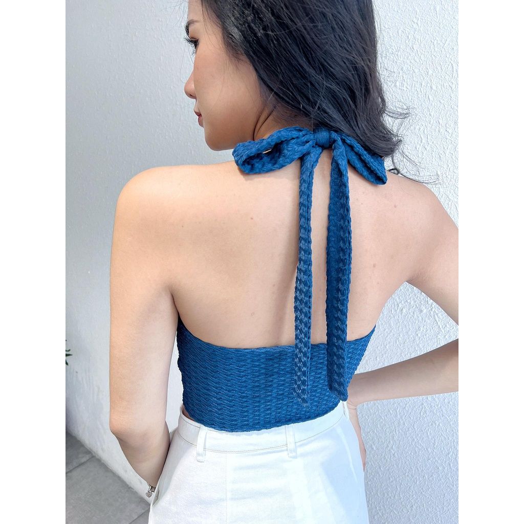 GOÛT DE JUN - Áo croptop yếm - Matin Top