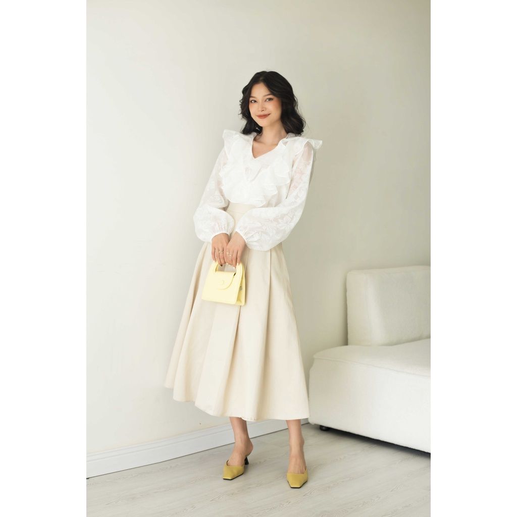 GOÛT DE JUN - Chân váy nữ dáng dài - Picha Skirt