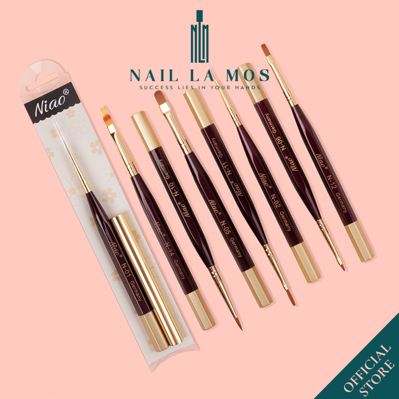 Niao Cọ Vẽ Móng Niao Germany – NAIL LA MOS