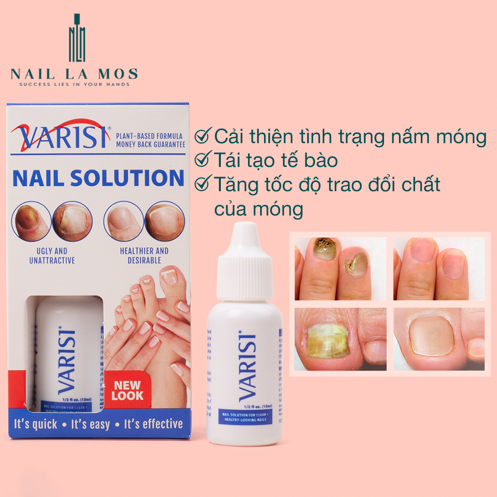 Varisi Dung Dịch Nấm Móng Varisi Nail Solution – NAIL LA MOS