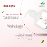  Dung dịch vệ sinh phụ nữ dạng cream - xà phòng Intimate care COTTON 