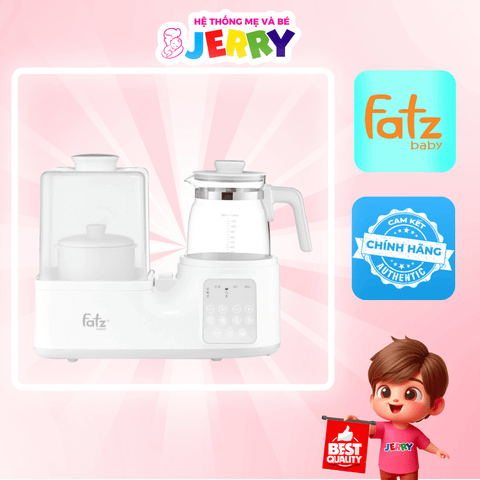 Máy đa năng điện tử Fatz Multimax 3 (Tiệt trùng/Sấy khô/Hâm sữa/Hầm cháo chậm/Đun & Hâm nước)
