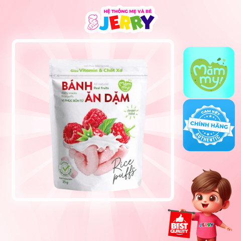 Bánh ăn dặm Mămmy vị Phúc Bồn Tử 35g (Từ 6 tháng)